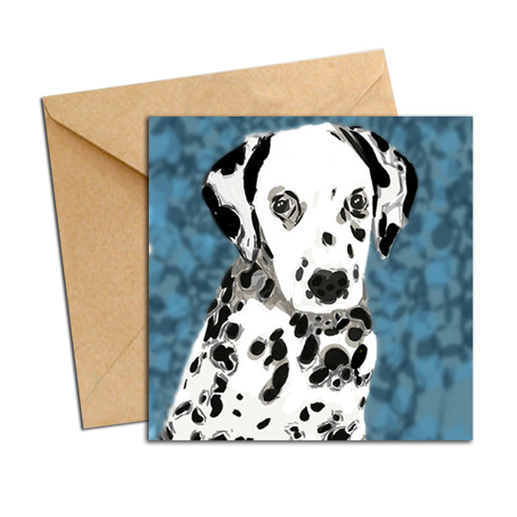 Card - Dog Dalmatian