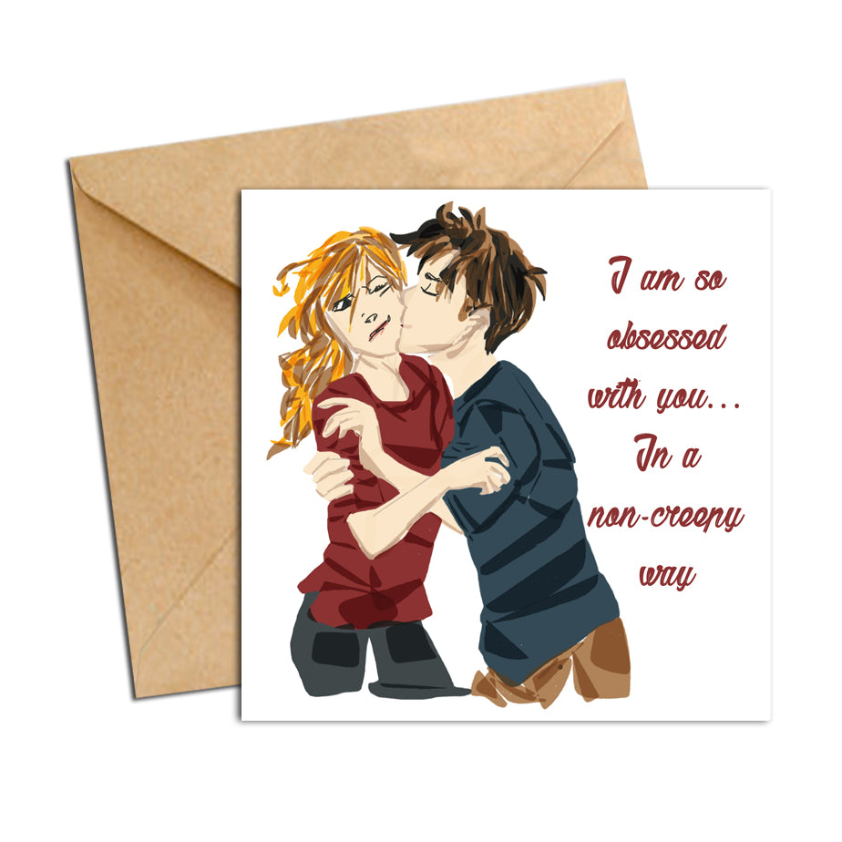 Card - quote - I am obsessed with you