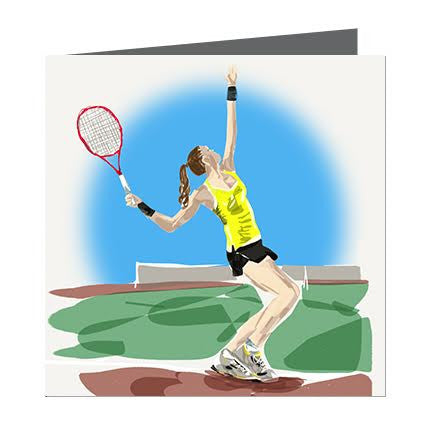 Card - Sports - Tennis
