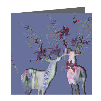Card - Stags two