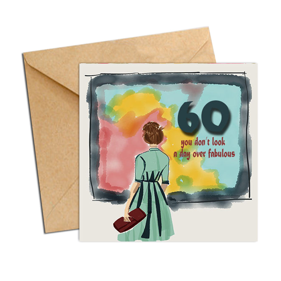 Card - Birthday Age 60