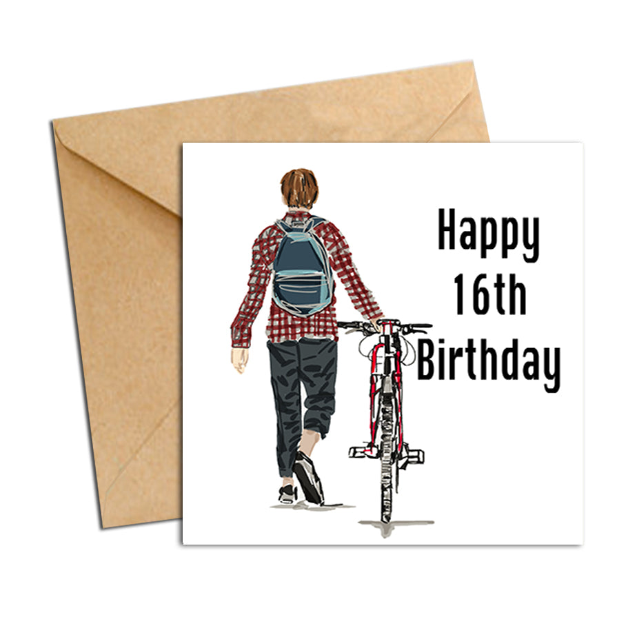 Card - Birthday male 16