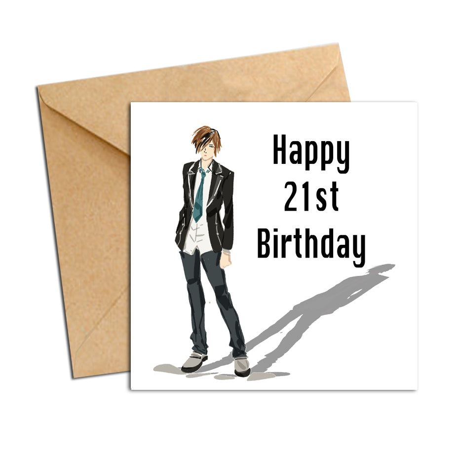 Card - Birthday male 21