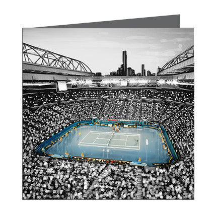 Card - Iconic Melbourne Tennis center