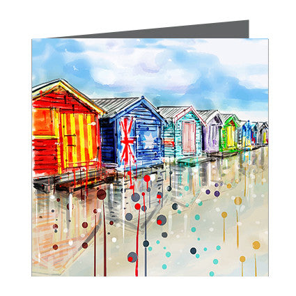 Card - Iconic Melbourne Beach Boxes