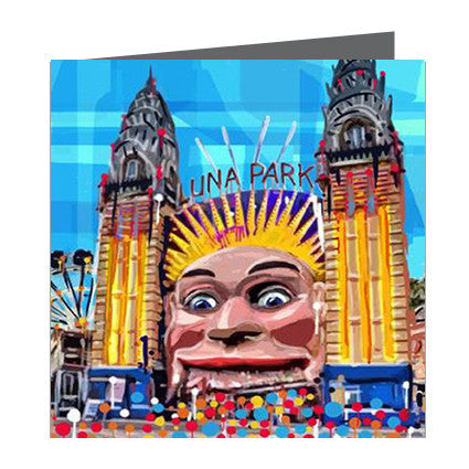 Card - Iconic Melbourne Luna Park