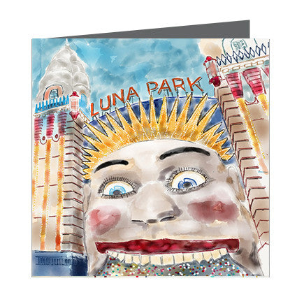 Card - Iconic Melbourne Luna Park
