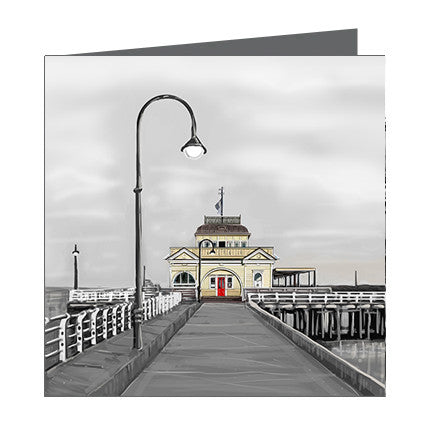 Card - Iconic Melbourne St Kilda Pier V3