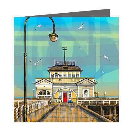 Card - Iconic Melbourne St Kilda Pier V2
