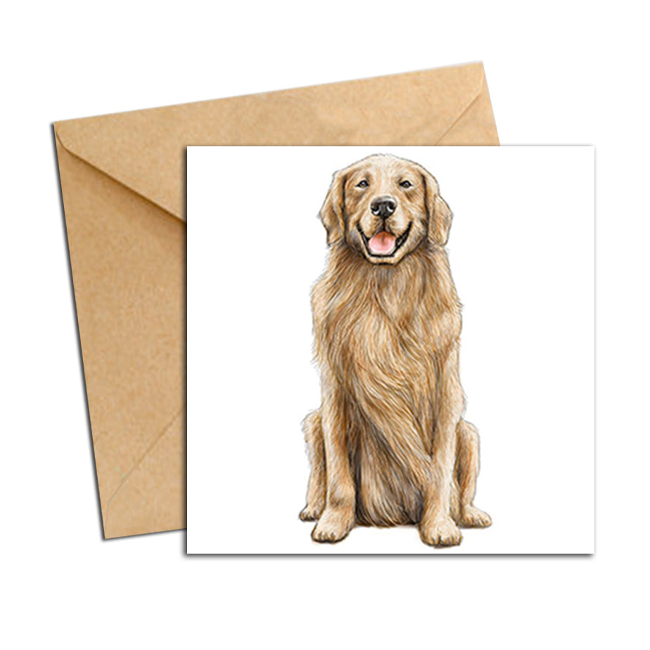 Card - Dog - Golden Retriever