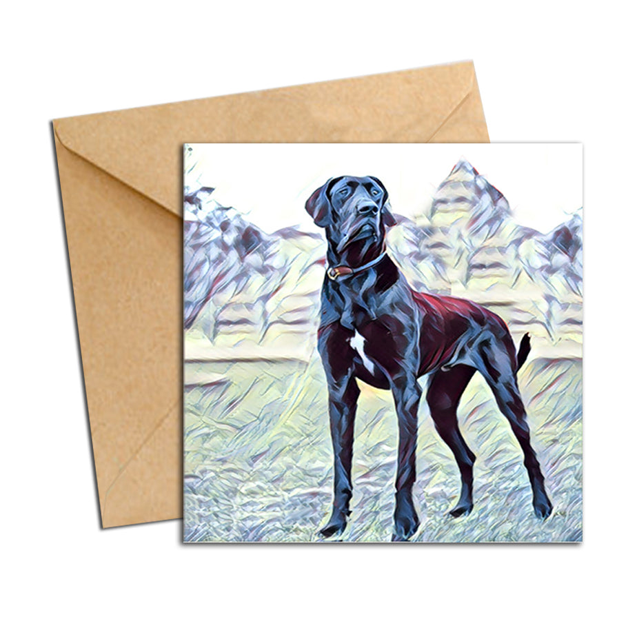 Card - Dog Great Dane