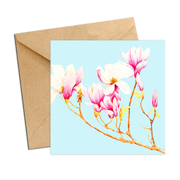 Card - Botanical Magnolias