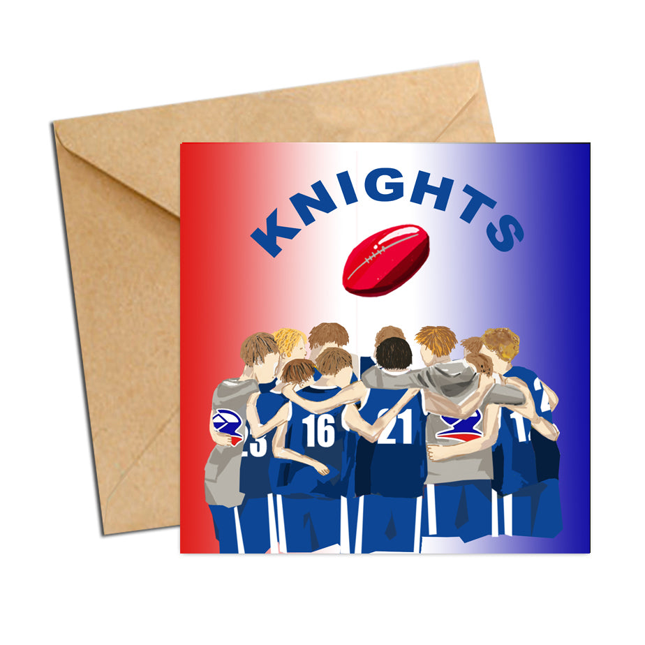 Card - AFL - Football Huddle Malvern Knights