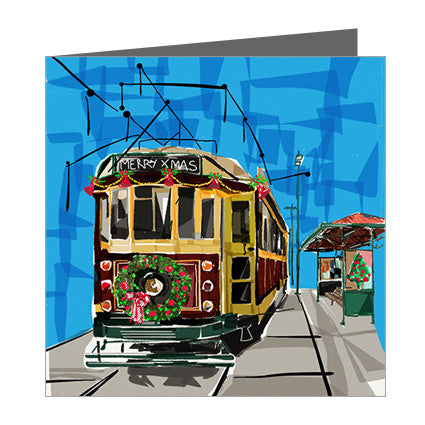 Card - Xmas Iconic Melbourne Tram