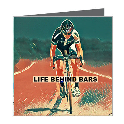Card - Sports - Bike "Life Behind Bars"